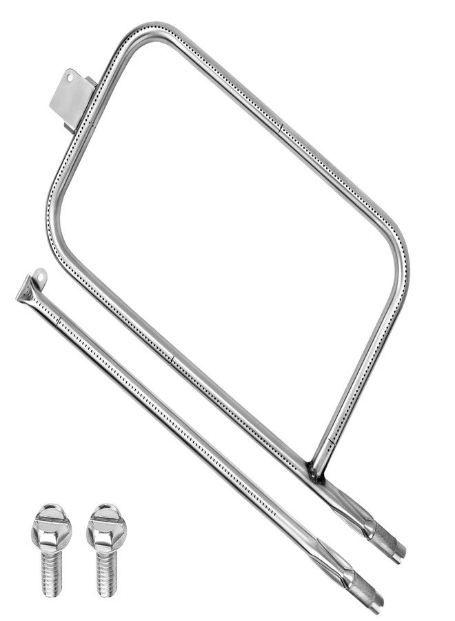 GGC أنبوب موقد شواء GGC لشوايات ويبر من سلسلة Q300 وQ320 وQ3000 وQ3200، مصنوع من الفولاذ المقاوم للصدأ، طقم أنبوب موقد شواء بديل لشوايات ويبر 404341 و57060001 و586002 - Image 1